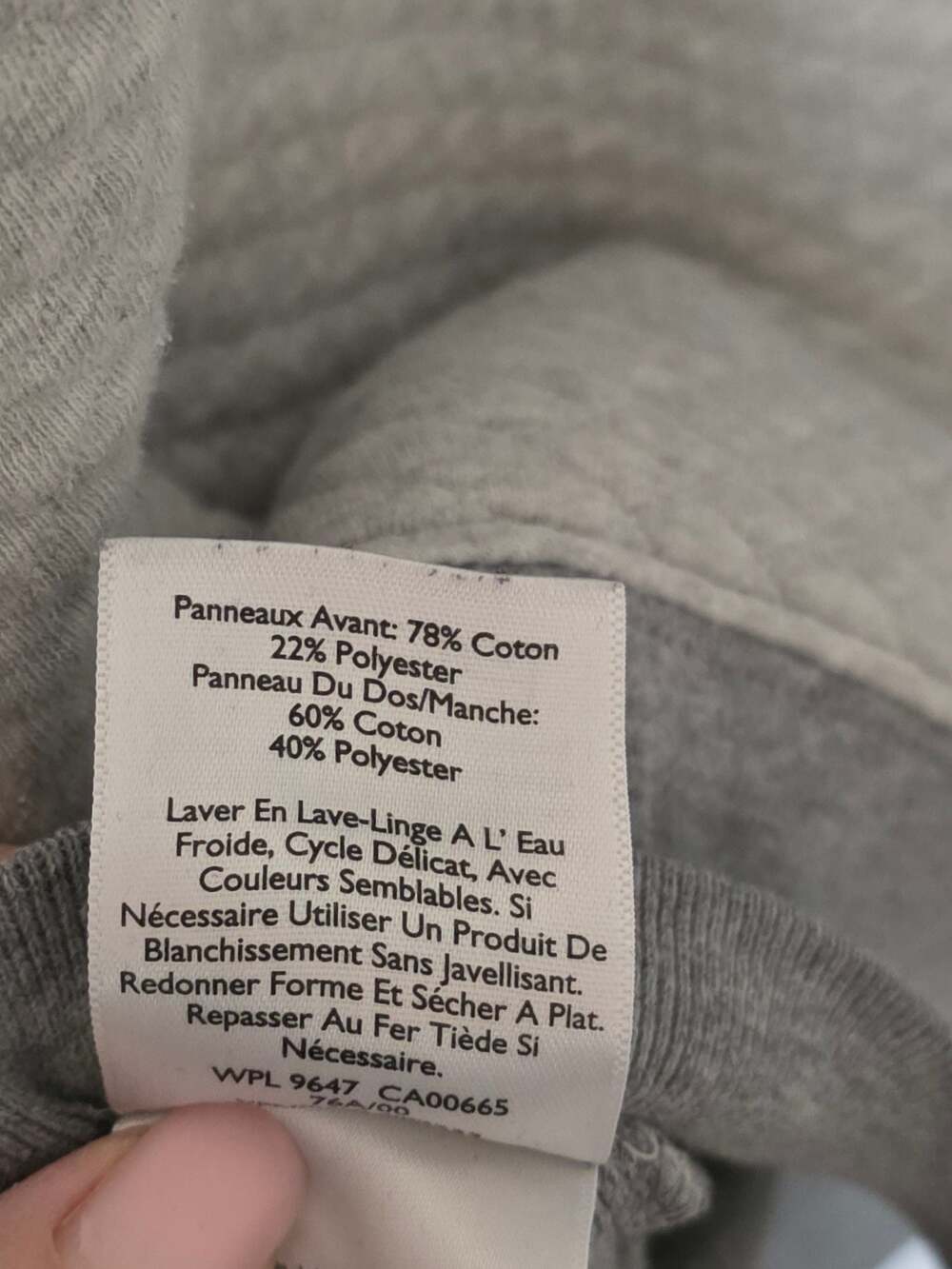 Eddie Bauer Sweatshirt Womens Medium Legend Wash Quilted Gray - Picture 6 of 8